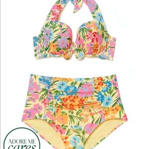 NWT Adore Me high waisted bikini